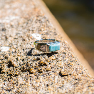 Burrano Ring - Larimar