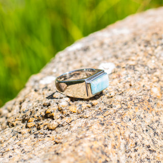 Burrano Ring - Larimar