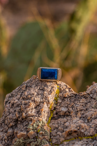 Burrano Ring - Lapis Lazuli – view 8 – handcrafted gemstone jewelry by Chida Gems