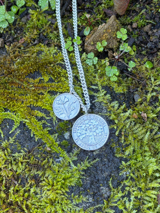 Chida Heritage Coin Pendant – handcrafted gemstone jewelry by Chida Gems