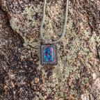 Purple Mosaic Turquoise