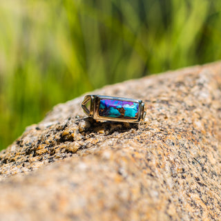 Tahoe Ring - Purple Mosaic